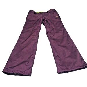 DC Womens Exotex 5K Snowboard Snow Pants Extreme Weather Brown Size Medium 33W